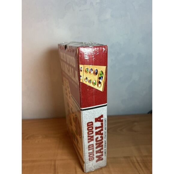 Solid Wood Mancala Game Folding  Cardinal - Picture 2 of 5